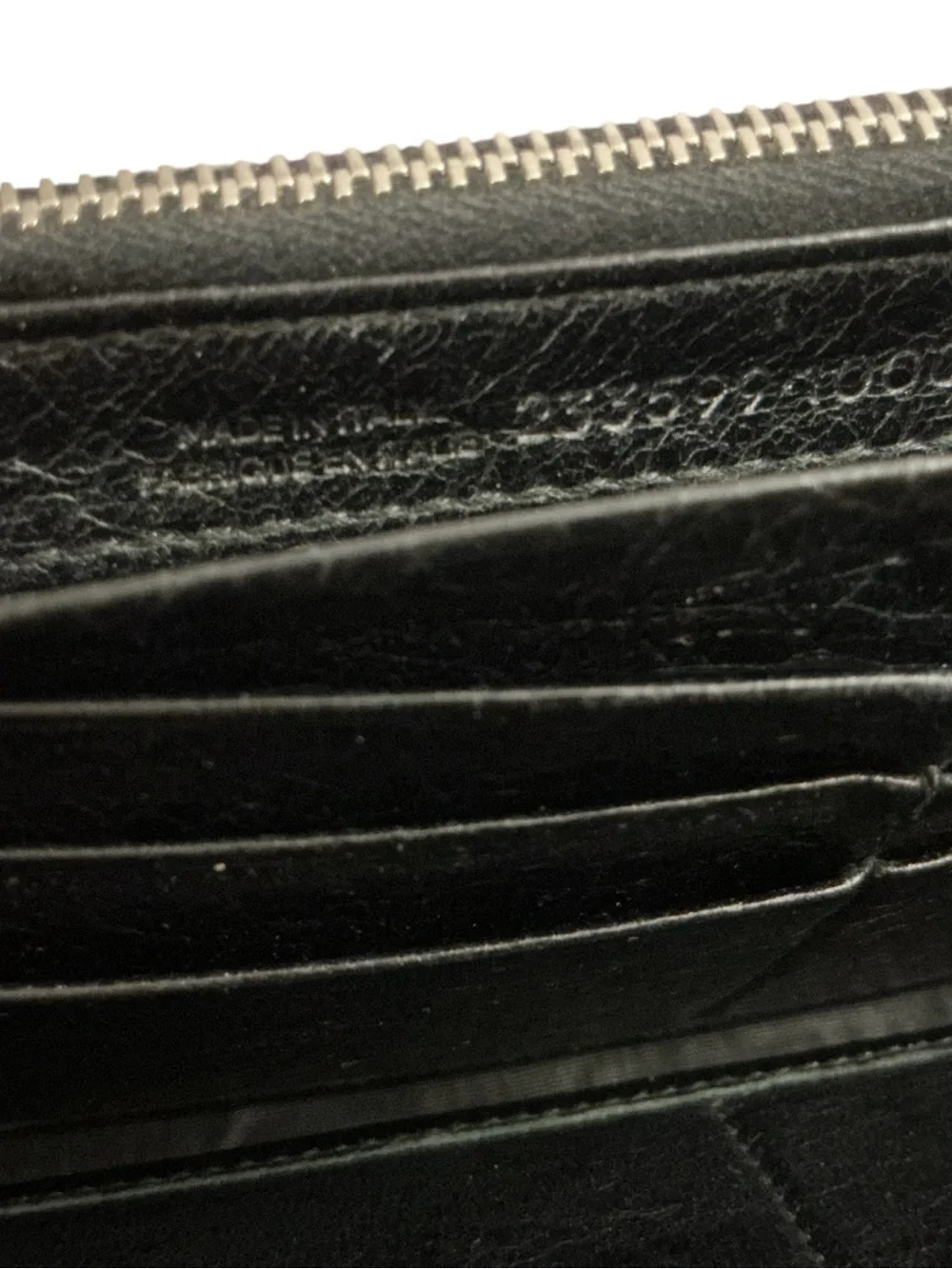 Balenciaga Black Leather with Silver Hardware